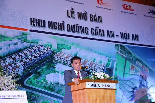 Tổng giám đốc Công ty - Ông Vũ Văn Thành chia sẻ về cơ hội đầu tư vào dự án